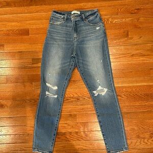 Abercrombie & Fitch Curve Love super skinny high rise size 29/8 regular length
